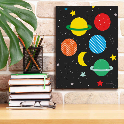Image of 'Outer Space' by Ann Kelle Designs, Canvas Wall Art,12 x 16