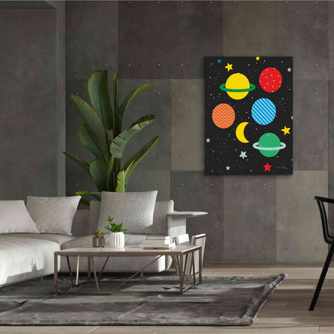 Image of 'Outer Space' by Ann Kelle Designs, Canvas Wall Art,40 x 54
