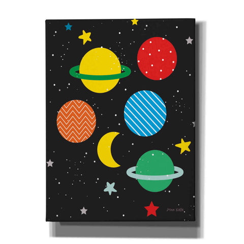 Image of 'Outer Space' by Ann Kelle Designs, Canvas Wall Art,12x16x1.1x0,20x24x1.1x0,26x30x1.74x0,40x54x1.74x0