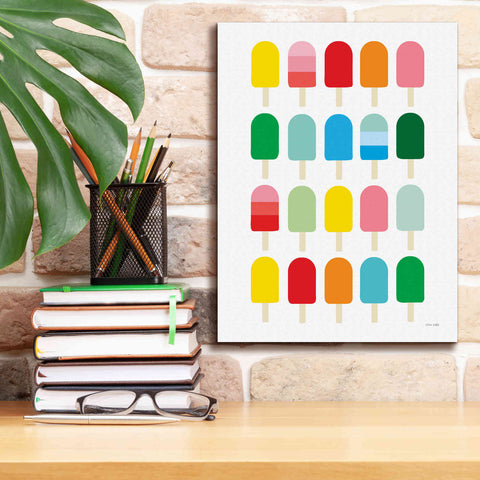 Image of 'Popcycle Fun' by Ann Kelle Designs, Canvas Wall Art,12 x 16