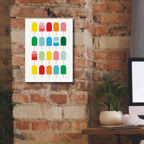 Image of 'Popcycle Fun' by Ann Kelle Designs, Canvas Wall Art,12 x 16