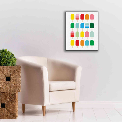 Image of 'Popcycle Fun' by Ann Kelle Designs, Canvas Wall Art,20 x 24
