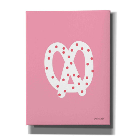 Image of 'Pretzel' by Ann Kelle Designs, Canvas Wall Art,12x16x1.1x0,20x24x1.1x0,26x30x1.74x0,40x54x1.74x0