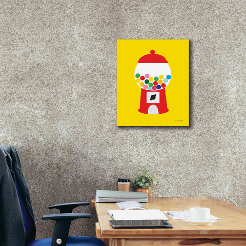 Image of 'Gumball Machine' by Ann Kelle Designs, Canvas Wall Art,20 x 24