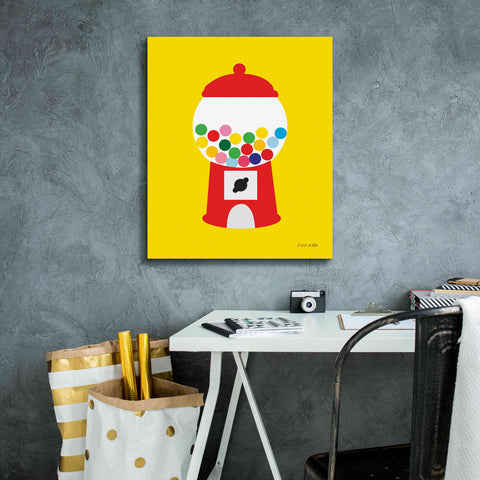 Image of 'Gumball Machine' by Ann Kelle Designs, Canvas Wall Art,20 x 24
