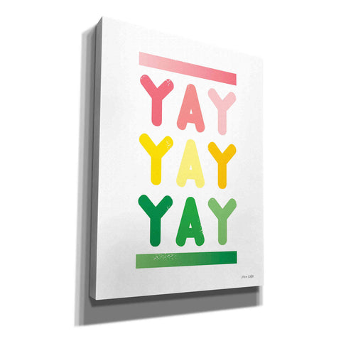 Image of 'Yay' by Ann Kelle Designs, Canvas Wall Art,12x16x1.1x0,20x24x1.1x0,26x30x1.74x0,40x54x1.74x0