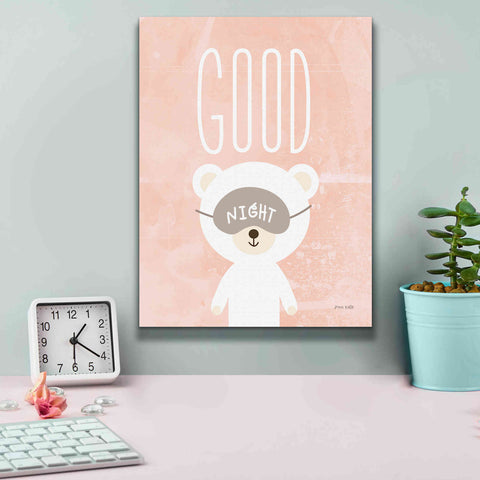 Image of 'Goodnight' by Ann Kelle Designs, Canvas Wall Art,12 x 16