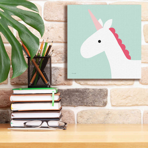Image of 'Unicorn' by Ann Kelle Designs, Canvas Wall Art,12 x 12