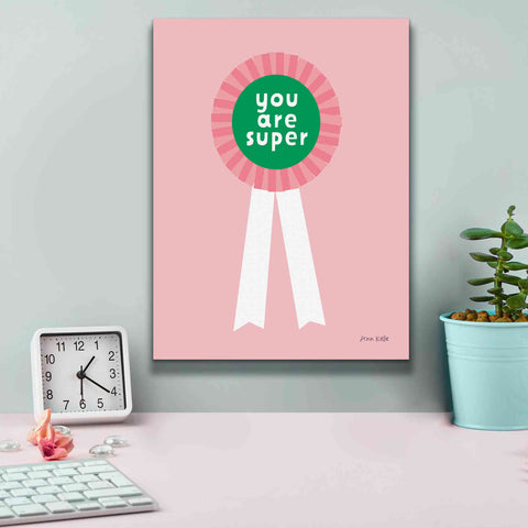 Image of 'Super Award' by Ann Kelle Designs, Canvas Wall Art,12 x 16