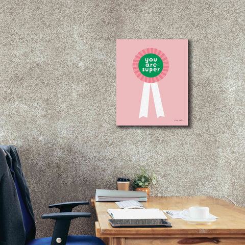 Image of 'Super Award' by Ann Kelle Designs, Canvas Wall Art,20 x 24