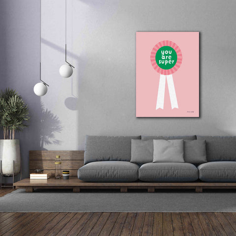 Image of 'Super Award' by Ann Kelle Designs, Canvas Wall Art,40 x 54