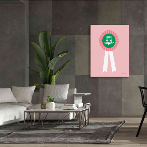 Image of 'Super Award' by Ann Kelle Designs, Canvas Wall Art,40 x 54