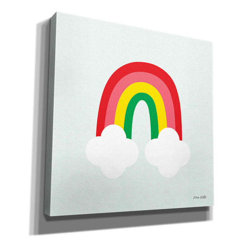 Image of 'Bright Rainbow I' by Ann Kelle Designs, Canvas Wall Art,12x12x1.1x0,18x18x1.1x0,26x26x1.74x0,37x37x1.74x0