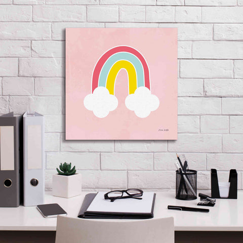 Image of 'His Rainbow' by Ann Kelle Designs, Canvas Wall Art,18 x 18