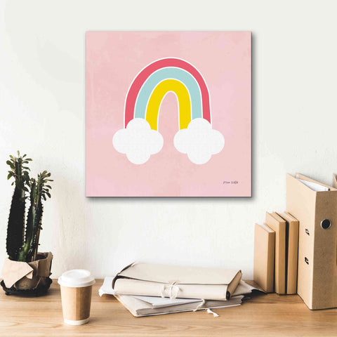 Image of 'His Rainbow' by Ann Kelle Designs, Canvas Wall Art,18 x 18