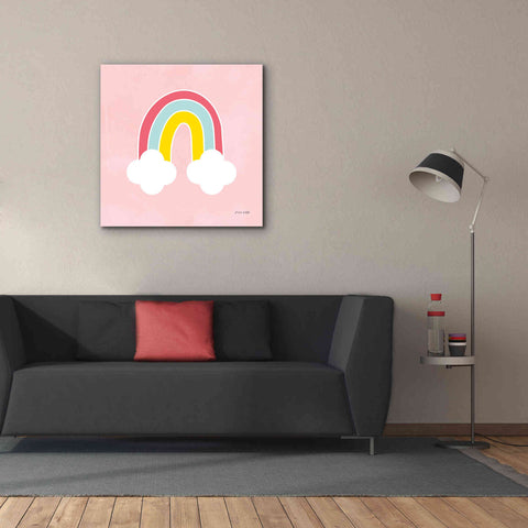 Image of 'His Rainbow' by Ann Kelle Designs, Canvas Wall Art,37 x 37