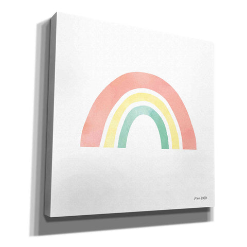 Image of 'Pastel Rainbow I' by Ann Kelle Designs, Canvas Wall Art,12x12x1.1x0,18x18x1.1x0,26x26x1.74x0,37x37x1.74x0