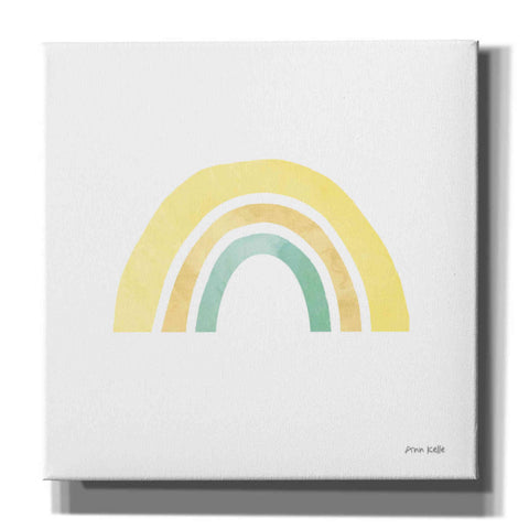Image of 'Pastel Rainbow II' by Ann Kelle Designs, Canvas Wall Art,12x12x1.1x0,18x18x1.1x0,26x26x1.74x0,37x37x1.74x0