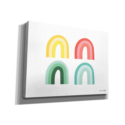 Image of 'Rainbow Colors I' by Ann Kelle Designs, Canvas Wall Art,16x12x1.1x0,26x18x1.1x0,34x26x1.74x0,54x40x1.74x0