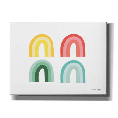 Image of 'Rainbow Colors I' by Ann Kelle Designs, Canvas Wall Art,16x12x1.1x0,26x18x1.1x0,34x26x1.74x0,54x40x1.74x0