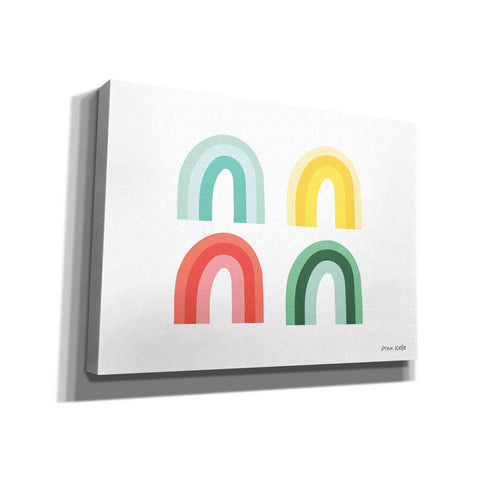 Image of 'Rainbow Colors II' by Ann Kelle Designs, Canvas Wall Art,16x12x1.1x0,26x18x1.1x0,34x26x1.74x0,54x40x1.74x0