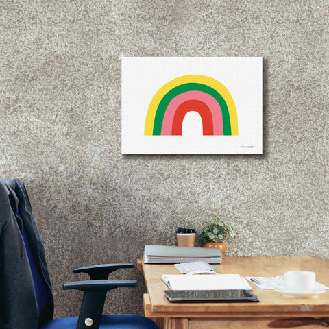 Image of 'Rainbow II' by Ann Kelle Designs, Canvas Wall Art,26 x 18