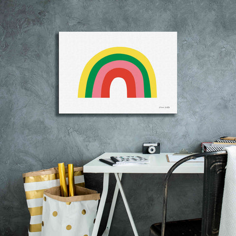 Image of 'Rainbow II' by Ann Kelle Designs, Canvas Wall Art,26 x 18
