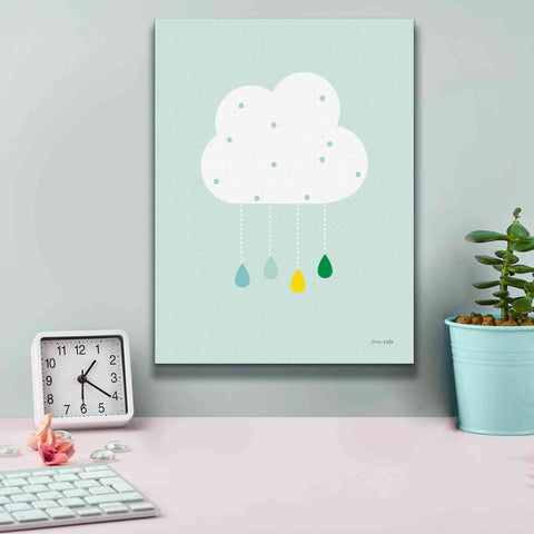 Image of 'Cloud II' by Ann Kelle Designs, Canvas Wall Art,12 x 16