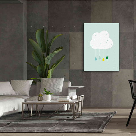 Image of 'Cloud II' by Ann Kelle Designs, Canvas Wall Art,40 x 54