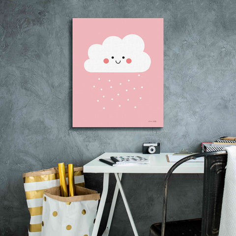 Image of 'Happy Cloud I' by Ann Kelle Designs, Canvas Wall Art,20 x 24