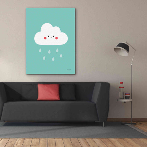 Image of 'Happy Cloud II' by Ann Kelle Designs, Canvas Wall Art,40 x 54