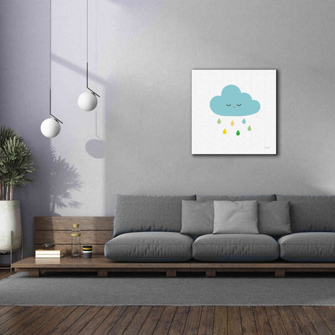 Image of 'Sleepy Cloud I' by Ann Kelle Designs, Canvas Wall Art,37 x 37