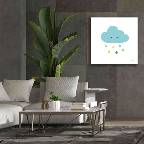Image of 'Sleepy Cloud I' by Ann Kelle Designs, Canvas Wall Art,37 x 37