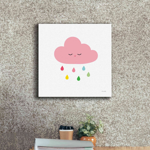 Image of 'Sleepy Cloud II' by Ann Kelle Designs, Canvas Wall Art,18 x 18