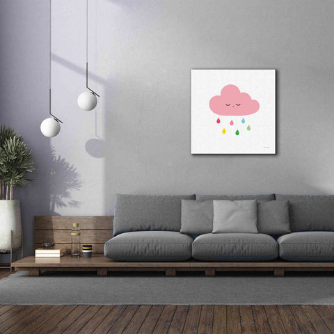 Image of 'Sleepy Cloud II' by Ann Kelle Designs, Canvas Wall Art,37 x 37