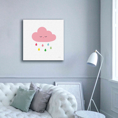 Image of 'Sleepy Cloud II' by Ann Kelle Designs, Canvas Wall Art,37 x 37