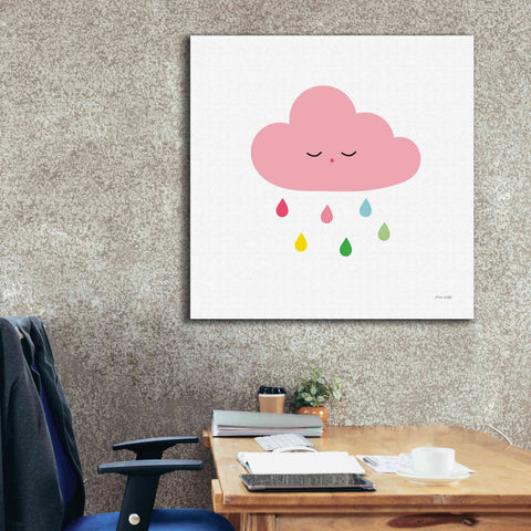 Image of 'Sleepy Cloud II' by Ann Kelle Designs, Canvas Wall Art,37 x 37