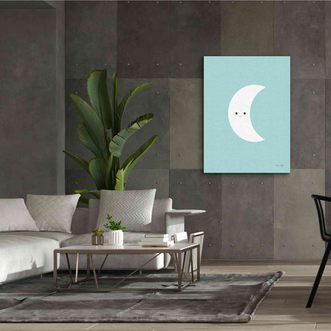 Image of 'Moon' by Ann Kelle Designs, Canvas Wall Art,40 x 54