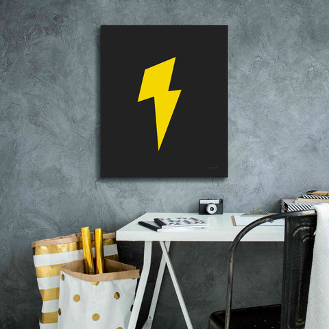 Image of 'Lightning' by Ann Kelle Designs, Canvas Wall Art,20 x 24