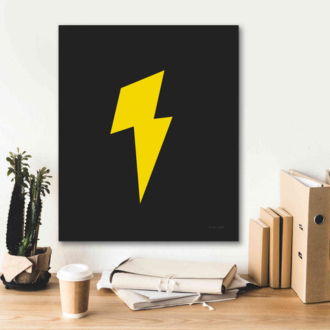 Image of 'Lightning' by Ann Kelle Designs, Canvas Wall Art,20 x 24