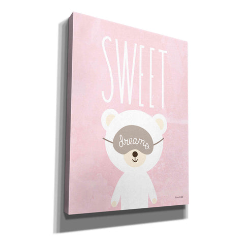 Image of 'Sweet Dreams Pink' by Ann Kelle Designs, Canvas Wall Art,12x16x1.1x0,20x24x1.1x0,26x30x1.74x0,40x54x1.74x0