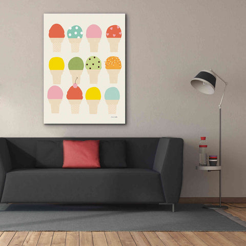 Image of 'Single Scoops' by Ann Kelle Designs, Canvas Wall Art,40 x 54