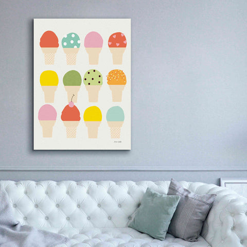 Image of 'Single Scoops' by Ann Kelle Designs, Canvas Wall Art,40 x 54