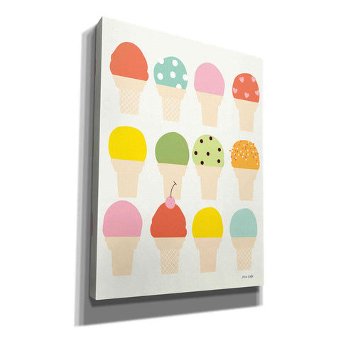 Image of 'Single Scoops' by Ann Kelle Designs, Canvas Wall Art,12x16x1.1x0,20x24x1.1x0,26x30x1.74x0,40x54x1.74x0