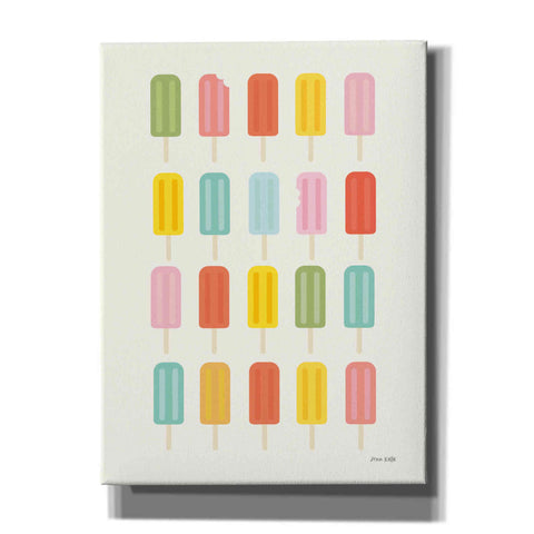 Image of 'Colorful Popsicles' by Ann Kelle Designs, Canvas Wall Art,12x16x1.1x0,20x24x1.1x0,26x30x1.74x0,40x54x1.74x0