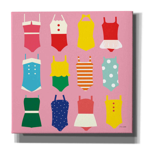 Image of 'Bathing Suits Galore' by Ann Kelle Designs, Canvas Wall Art,12x12x1.1x0,18x18x1.1x0,26x26x1.74x0,37x37x1.74x0