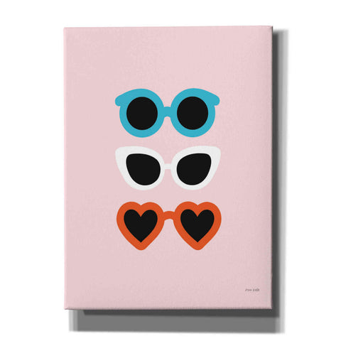 Image of 'Sunglasses for All II' by Ann Kelle Designs, Canvas Wall Art,12x16x1.1x0,20x24x1.1x0,26x30x1.74x0,40x54x1.74x0