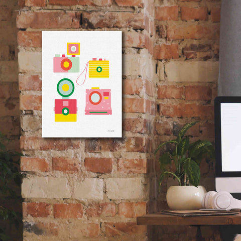 Image of 'Camera Shy II' by Ann Kelle Designs, Canvas Wall Art,12 x 16