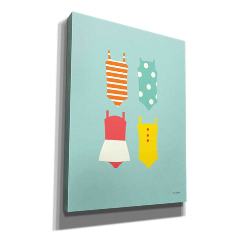 Image of 'Bahting Suits Galore II Blue' by Ann Kelle Designs, Canvas Wall Art,12x16x1.1x0,20x24x1.1x0,26x30x1.74x0,40x54x1.74x0