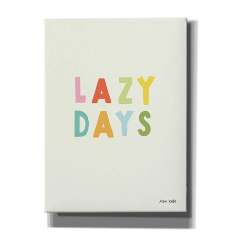 Image of 'Lazy Days' by Ann Kelle Designs, Canvas Wall Art,12x16x1.1x0,20x24x1.1x0,26x30x1.74x0,40x54x1.74x0